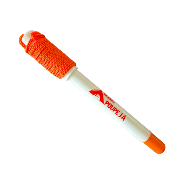 Caneta com Cordão - Laranja - Image 3