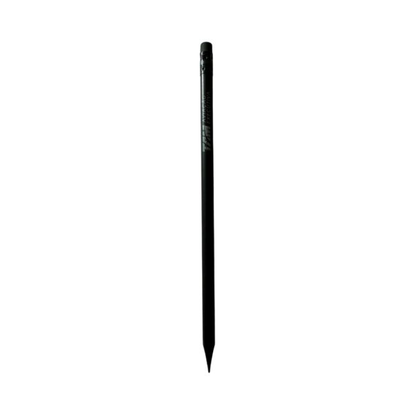 Lápis com borracha - Preto