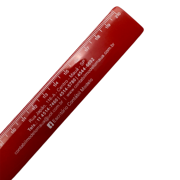 Régua - Vermelho - Image 5