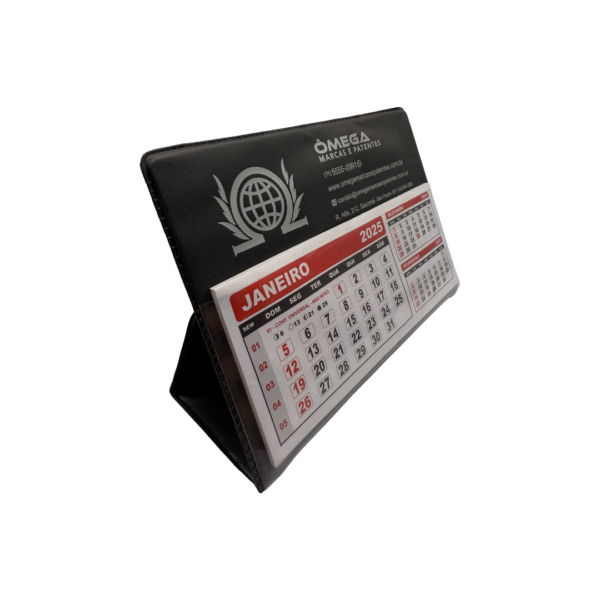 Calendário de Mesa Grande - Preto - Image 2