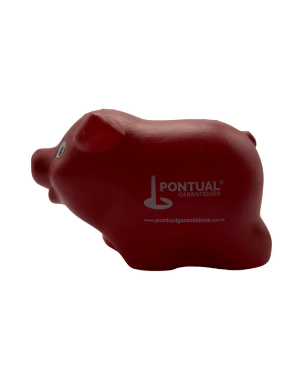 Cofre Porquinho - Vermelho